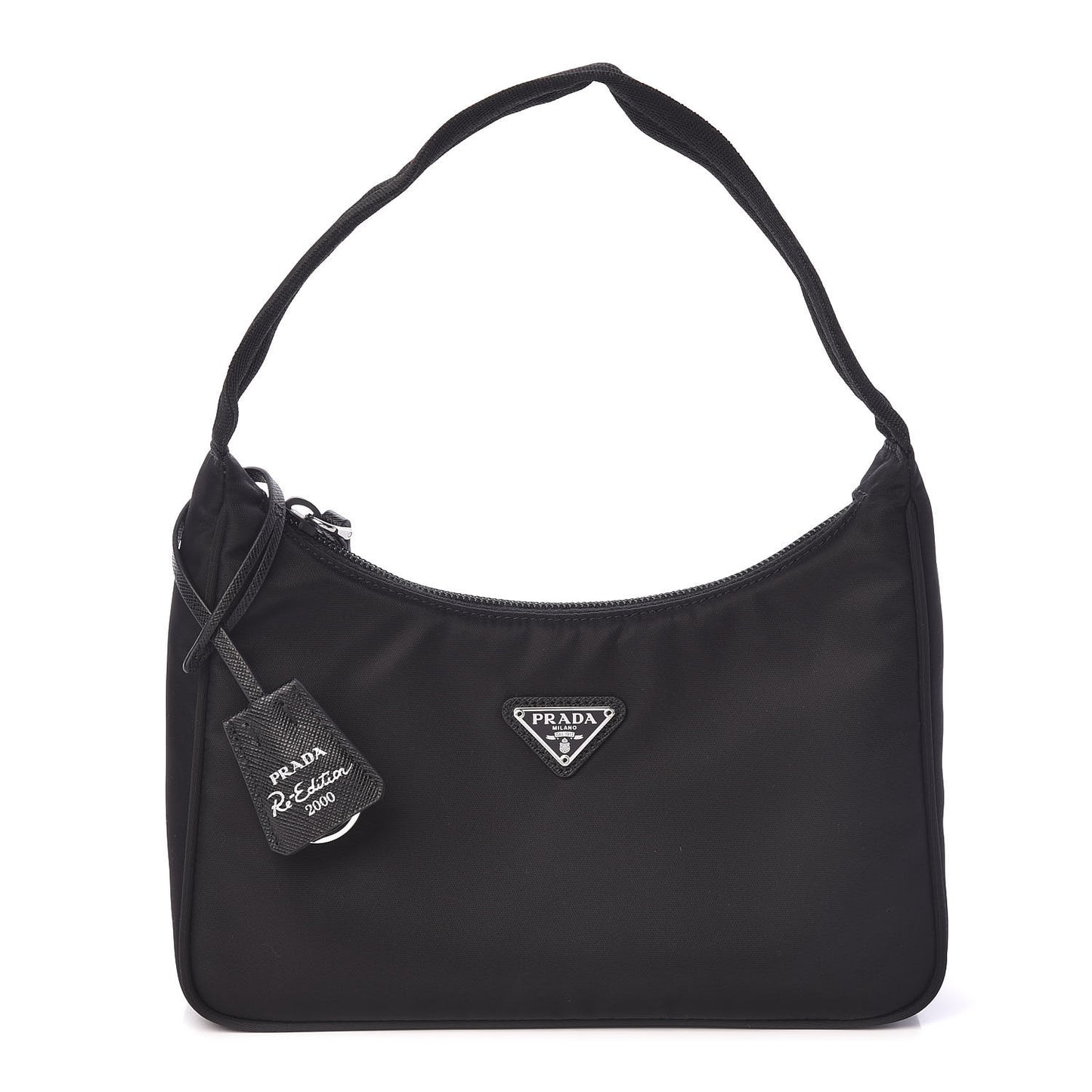 Tessuto Nylon Mini Re-Edition 2000 Bag Black