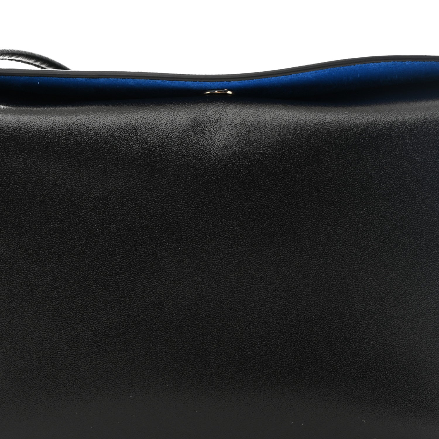 Celine Smooth Lambskin Trio Flap Crossbody Bag Black 8 of 11