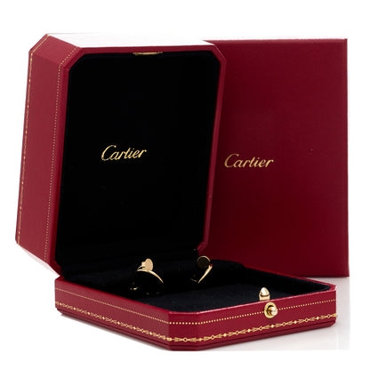 Cartier 18K Yellow Gold Juste Un Clou Hoop Earrings 6 of 6