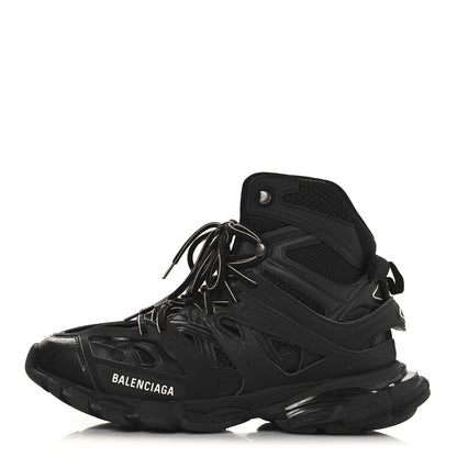Balenciaga Mesh Nylon Mens Track Hike Sneakers 42 Black 1 of 10