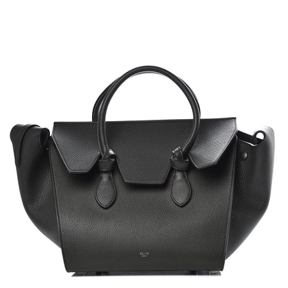 Celine Grained Calfskin Small Tie Knot Tote Anthracite 1 of 10