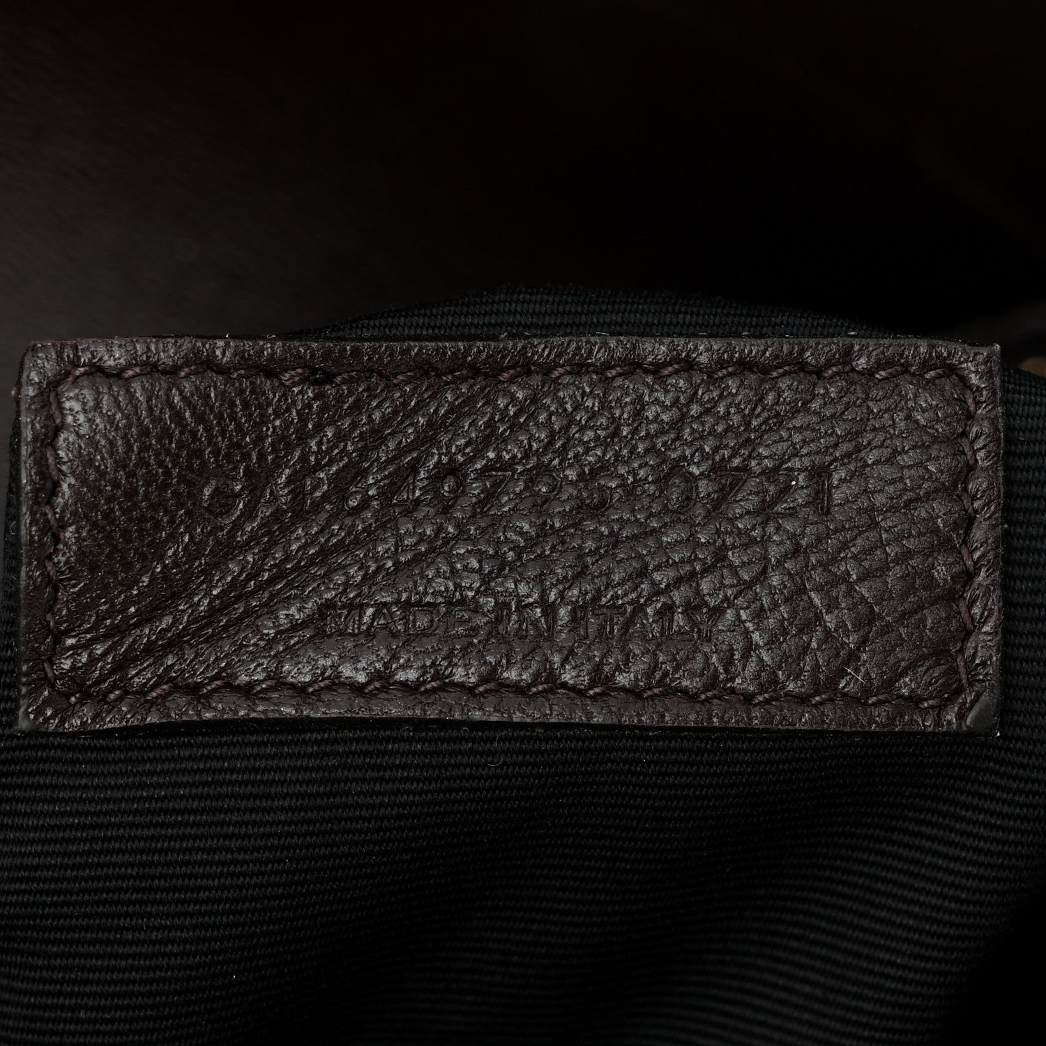Saint Laurent Shiny Crocodile Embossed Calfskin Le Maillon Satchel Coffee 7 of 11
