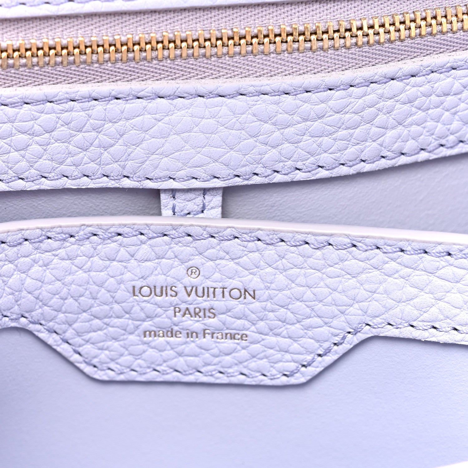 Louis Vuitton Taurillon Braided Chain Capucines BB Iris Creme 7 of 10