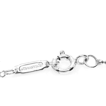 Tiffany Sterling Silver 1.2mm Bead Chain Necklace 18" 4 of 6