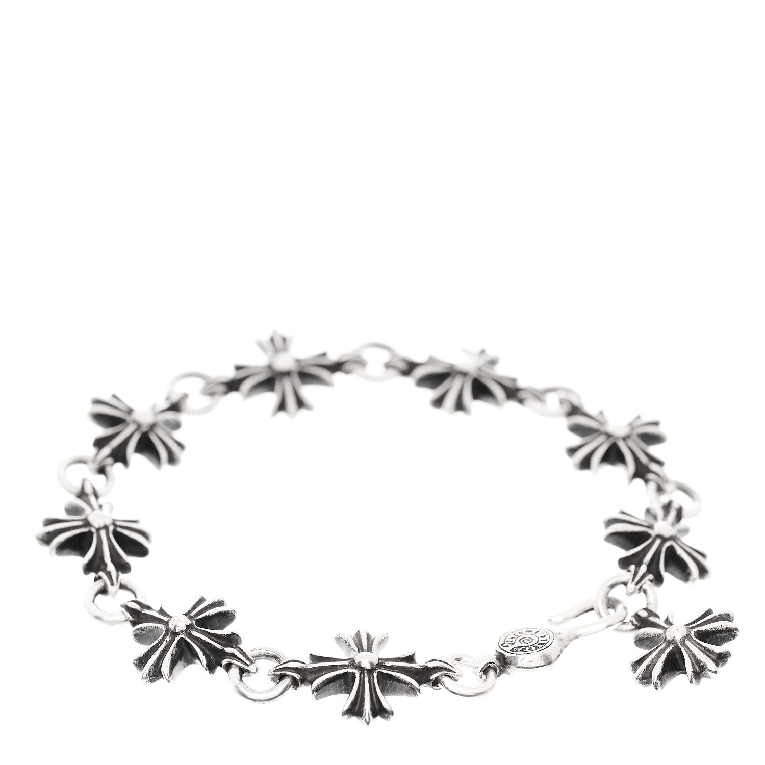 Chrome Hearts Sterling Silver Cross Bracelet 3 of 5