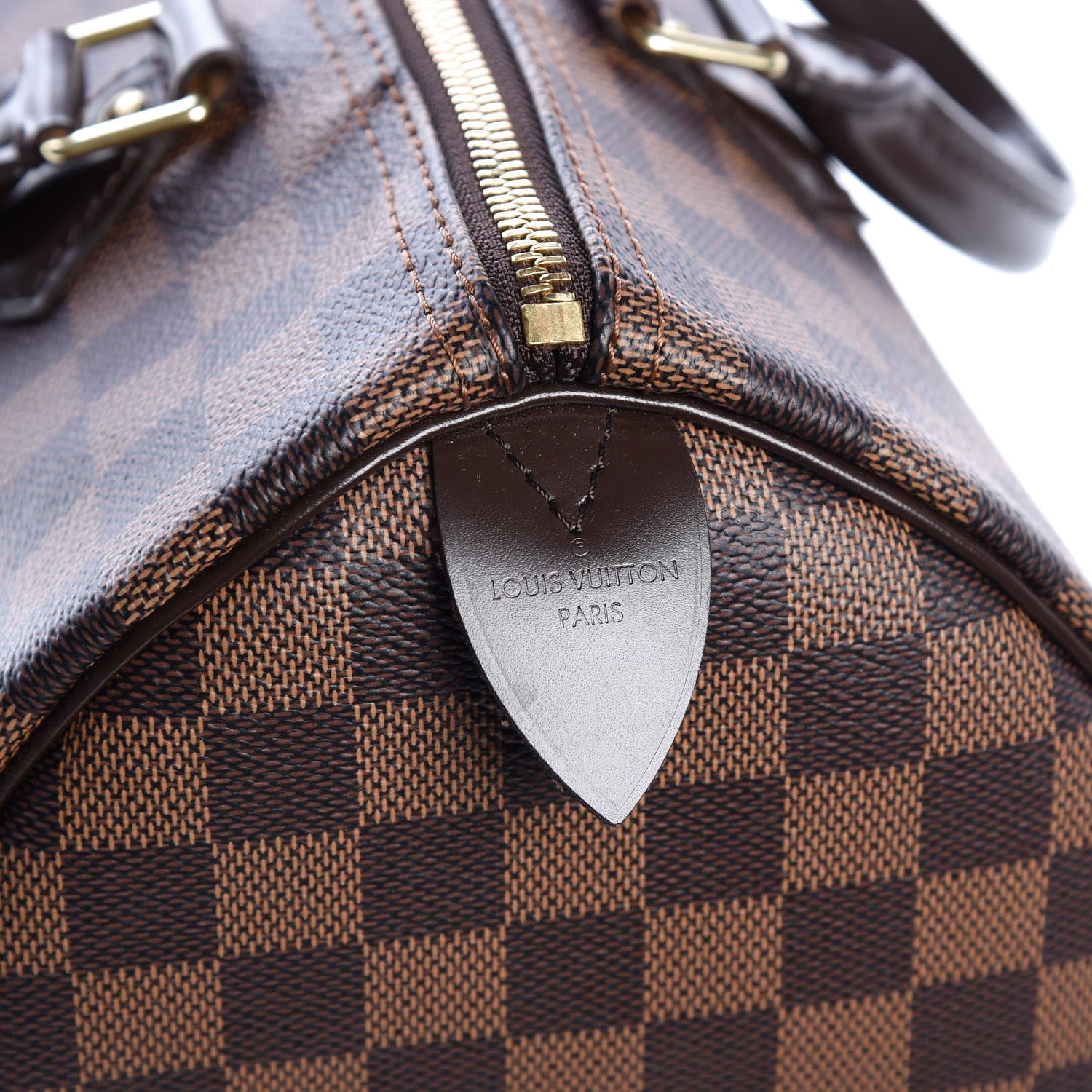 Louis Vuitton Damier Ebene Speedy 30 7 of 7