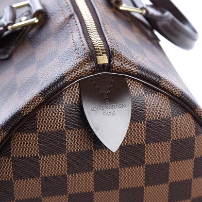 Louis Vuitton Damier Ebene Speedy 30 7 of 7
