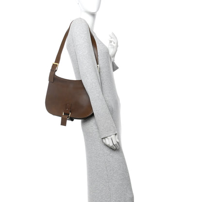 Gucci Calfskin Hobo Bag Brown 2 of 16