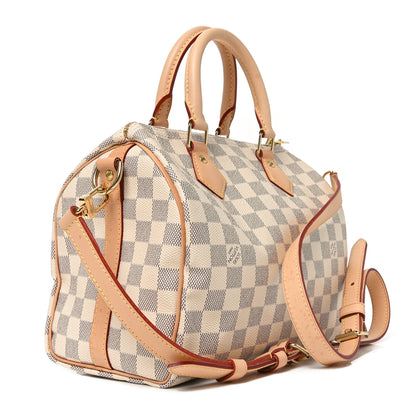 Louis Vuitton Damier Azur Speedy Bandouliere 25 3 of 9
