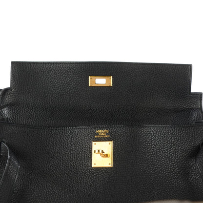 Hermes Taurillon Clemence Kelly Retourne 35 Black 19 of 23