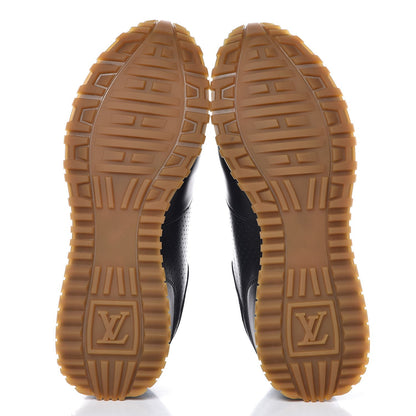 Louis Vuitton X SUPREME Calfskin Run Away Sneakers 7 Black 5 of 9
