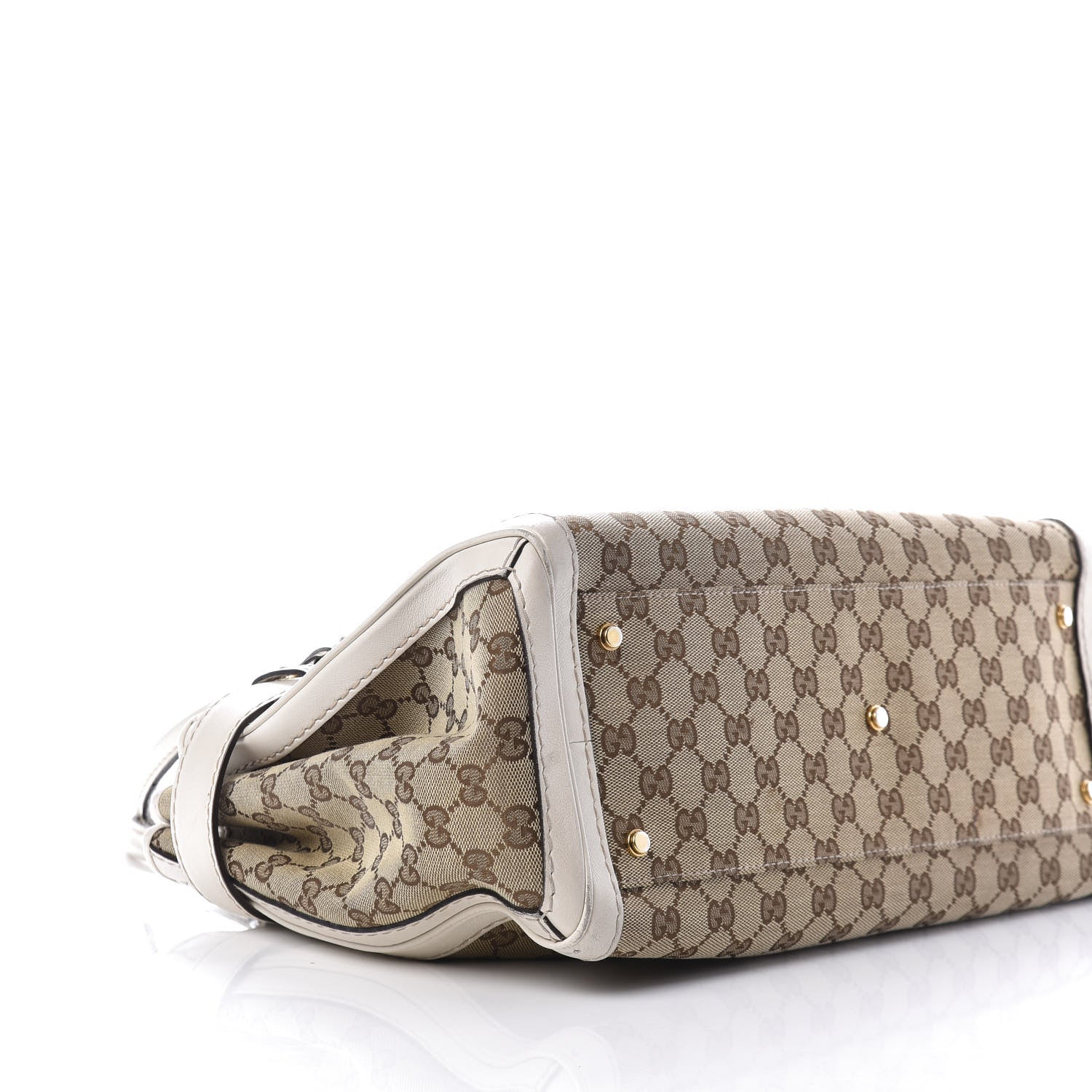 Gucci Monogram Medium GG Running Tote Off White 6 of 14