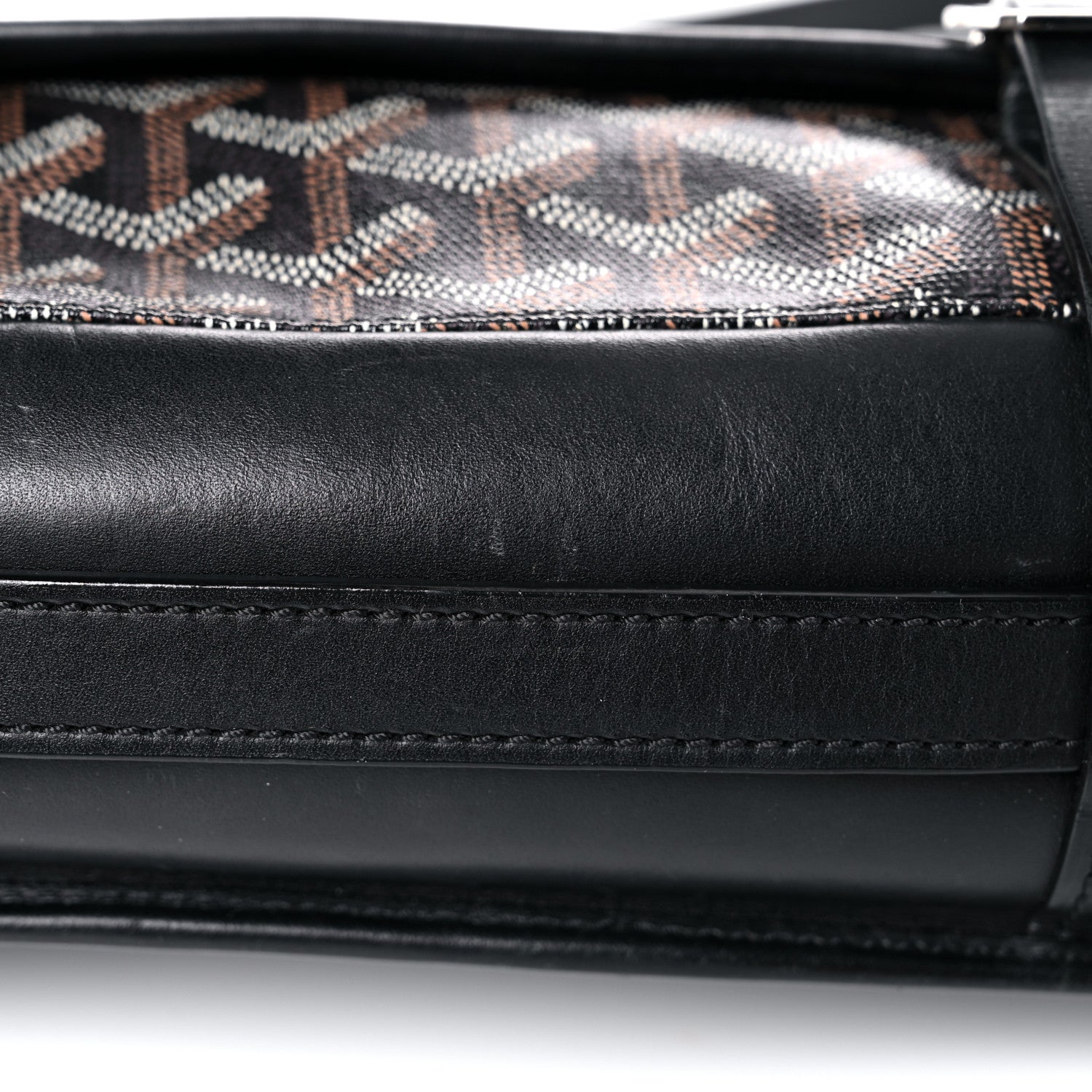 Goyard Goyardine Belvedere MM Messenger Bag Black 22 of 35