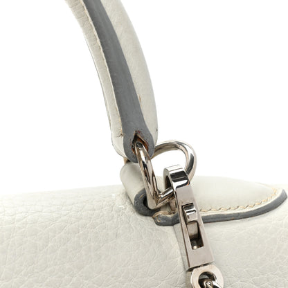 Hermes Taurillon Clemence Kelly Retourne 32 Gris Perle 16 of 18