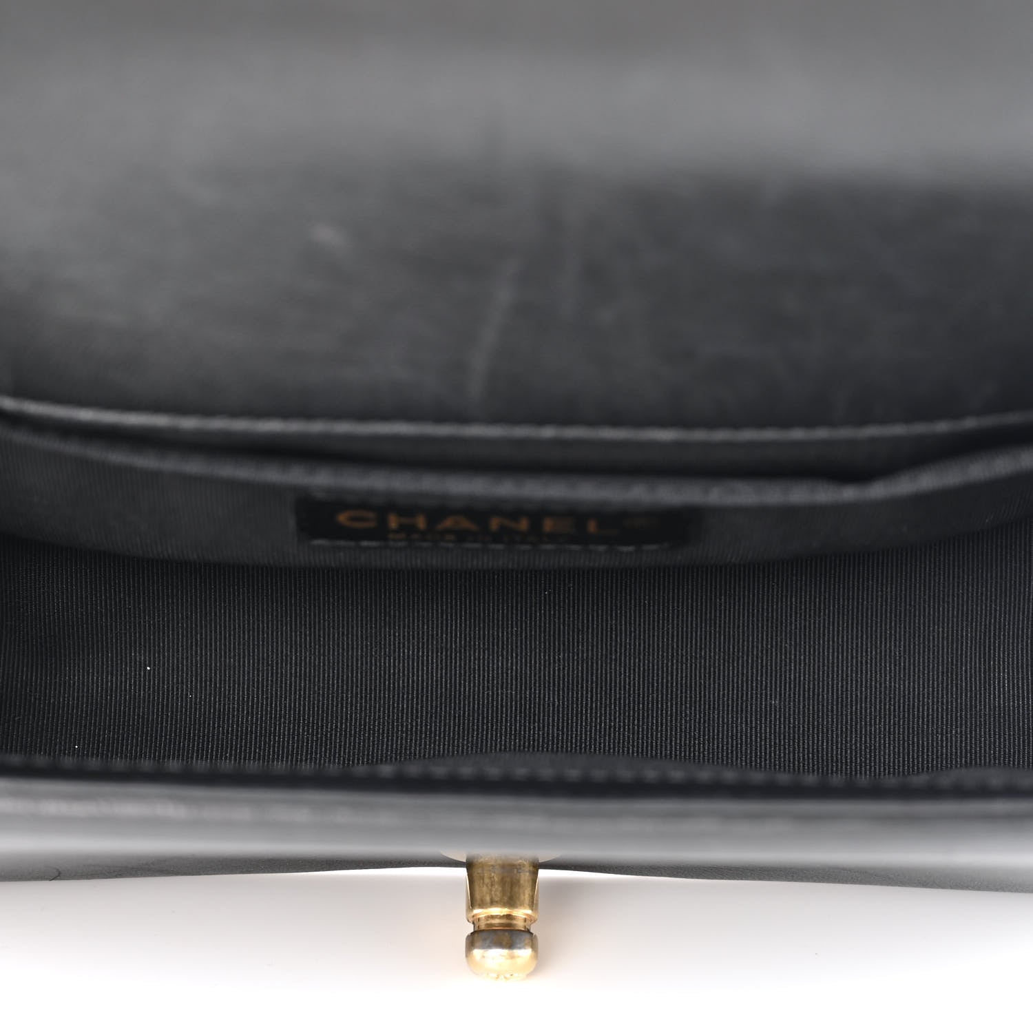 Chanel Calfskin Quilted Small Boy Flap Black 5 of 14