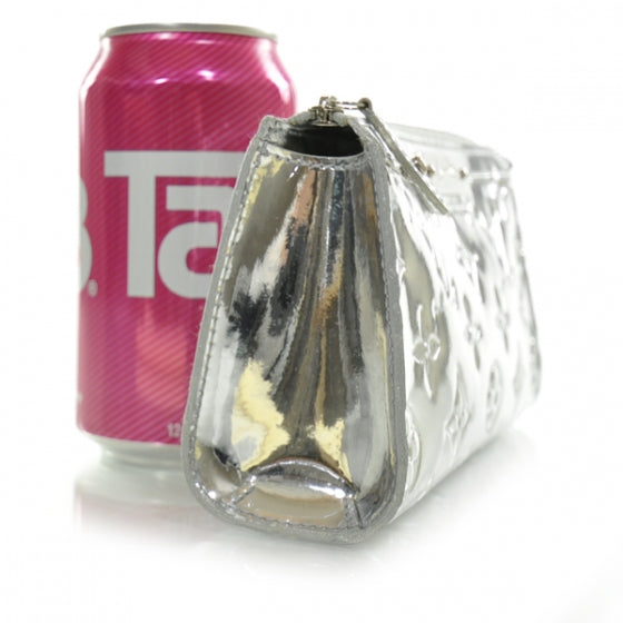 Louis Vuitton Monogram Miroir Trousse Cosmetic Bag Silver 2 of 2
