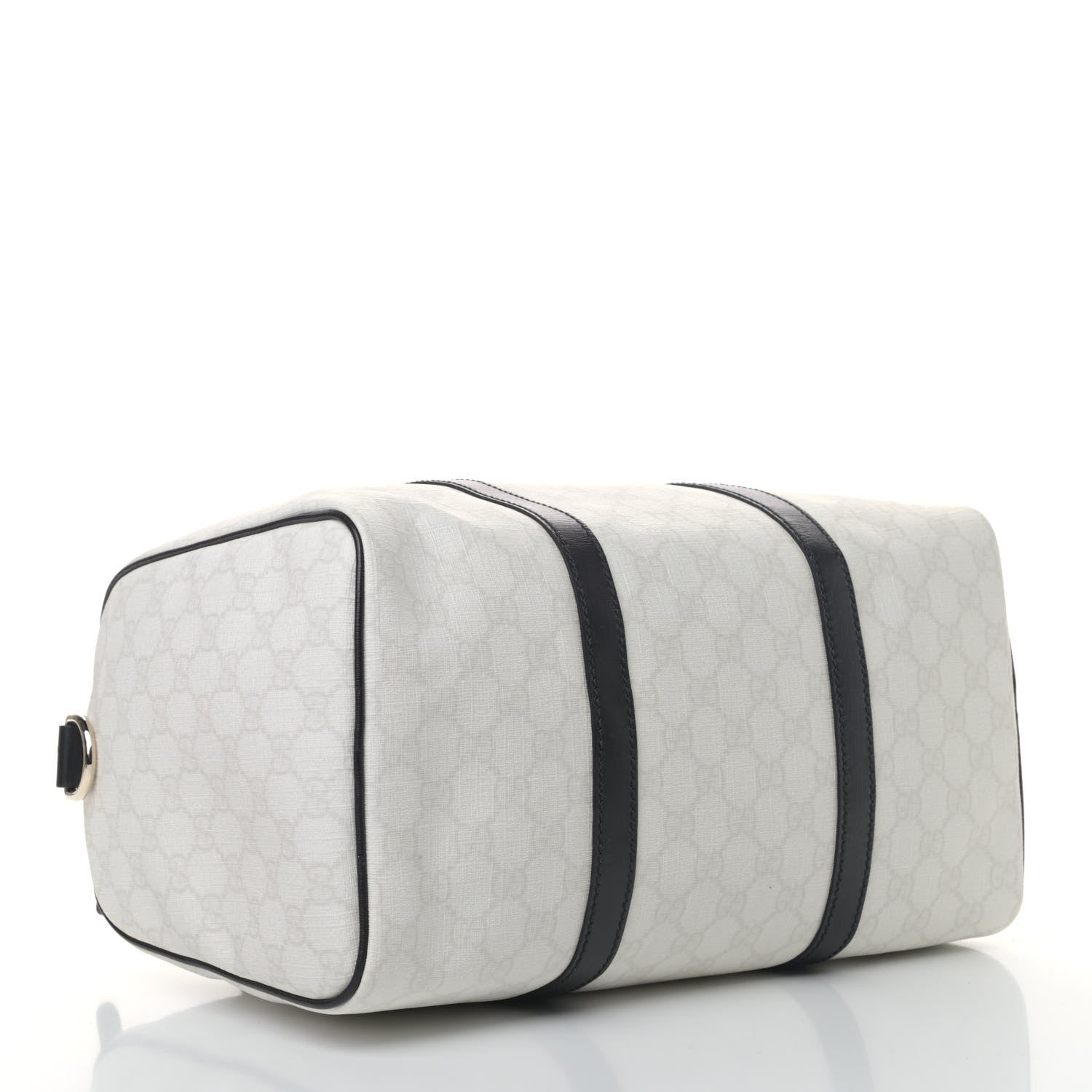 Gucci GG Plus Monogram Medium Joy Boston White Black 3 of 5