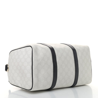Gucci GG Plus Monogram Medium Joy Boston White Black 3 of 5
