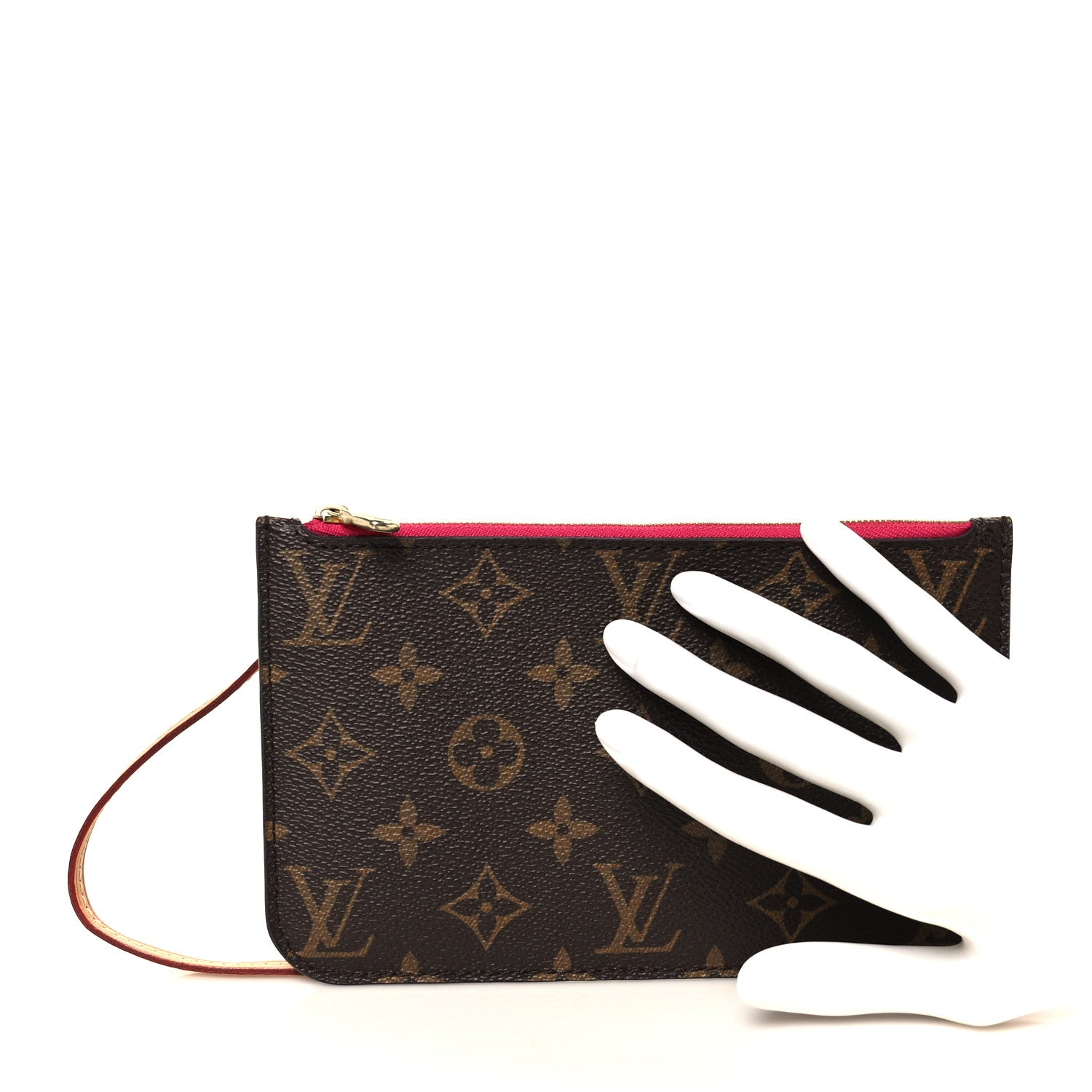 Louis Vuitton Monogram Neverfull PM Pochette Pivoine 2 of 8