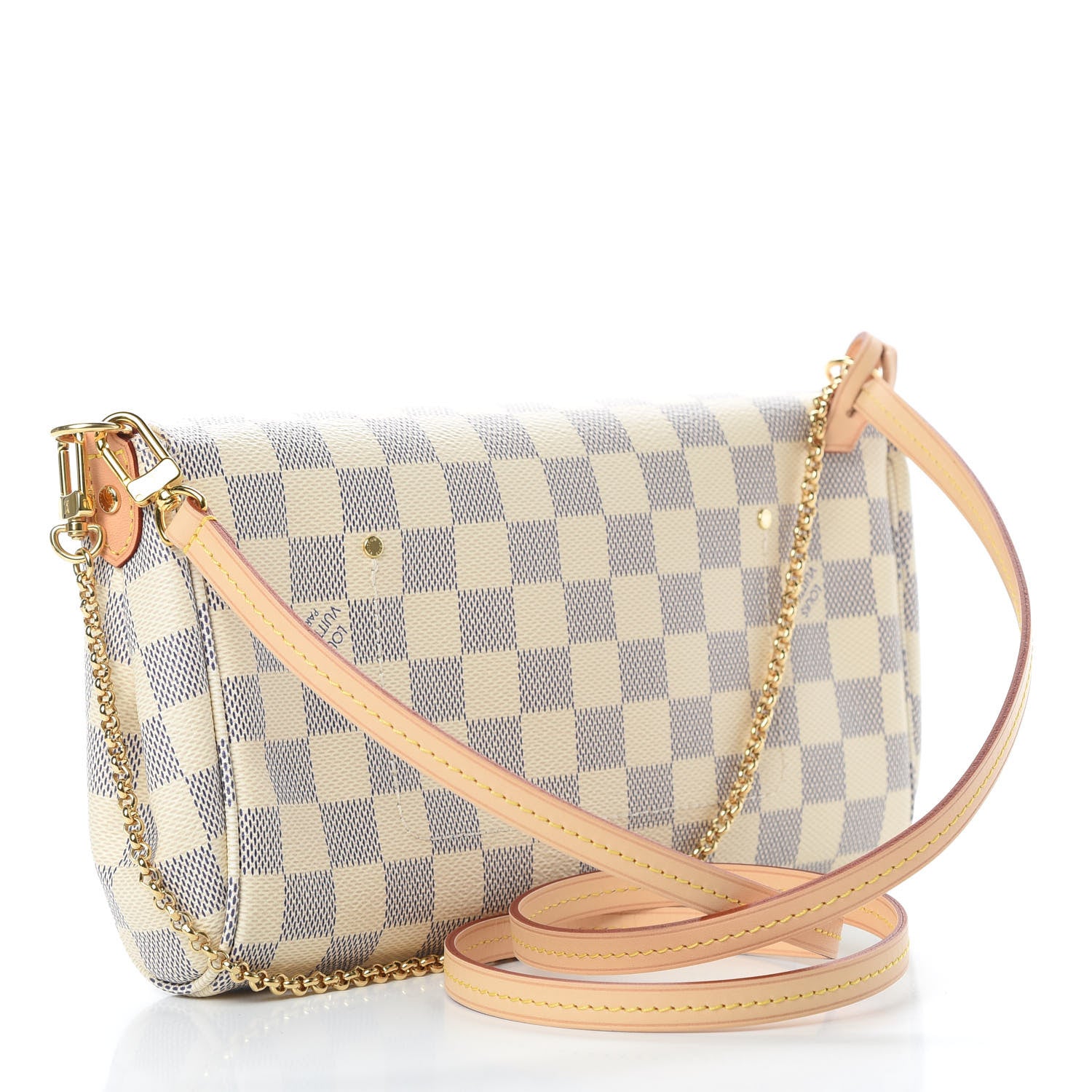 Louis Vuitton Damier Azur Favorite MM 3 of 10