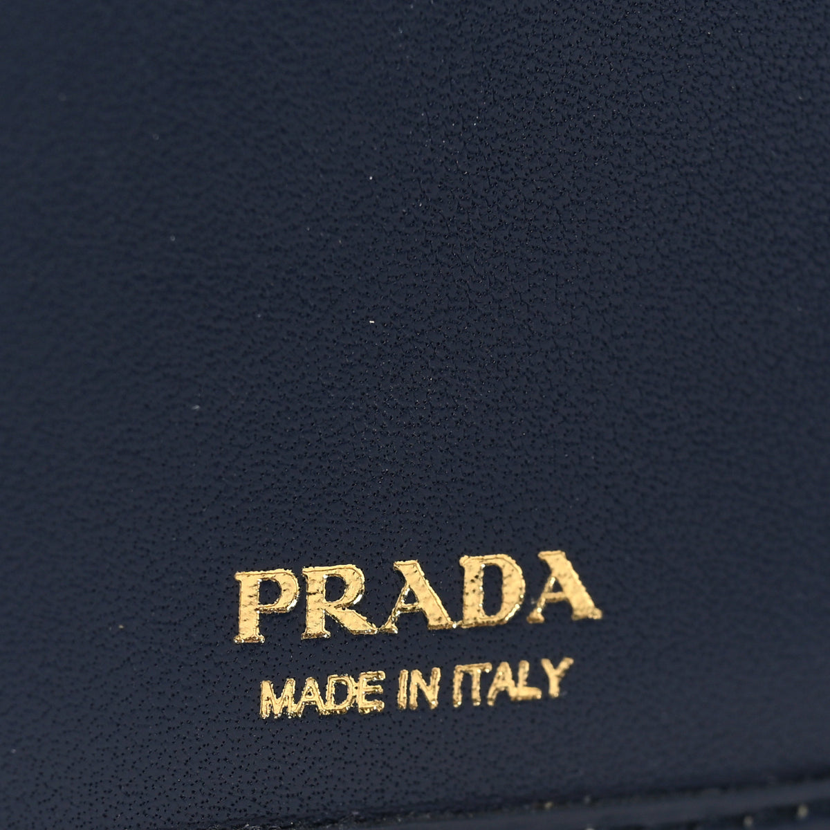 Prada Vitello Move Metal Compact Wallet Baltico 6 of 10