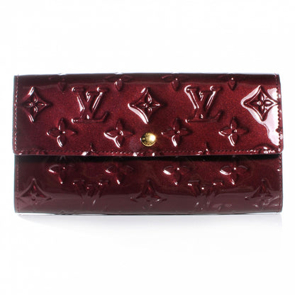 Louis Vuitton Vernis Sarah Wallet Rouge Fauviste 1 of 9