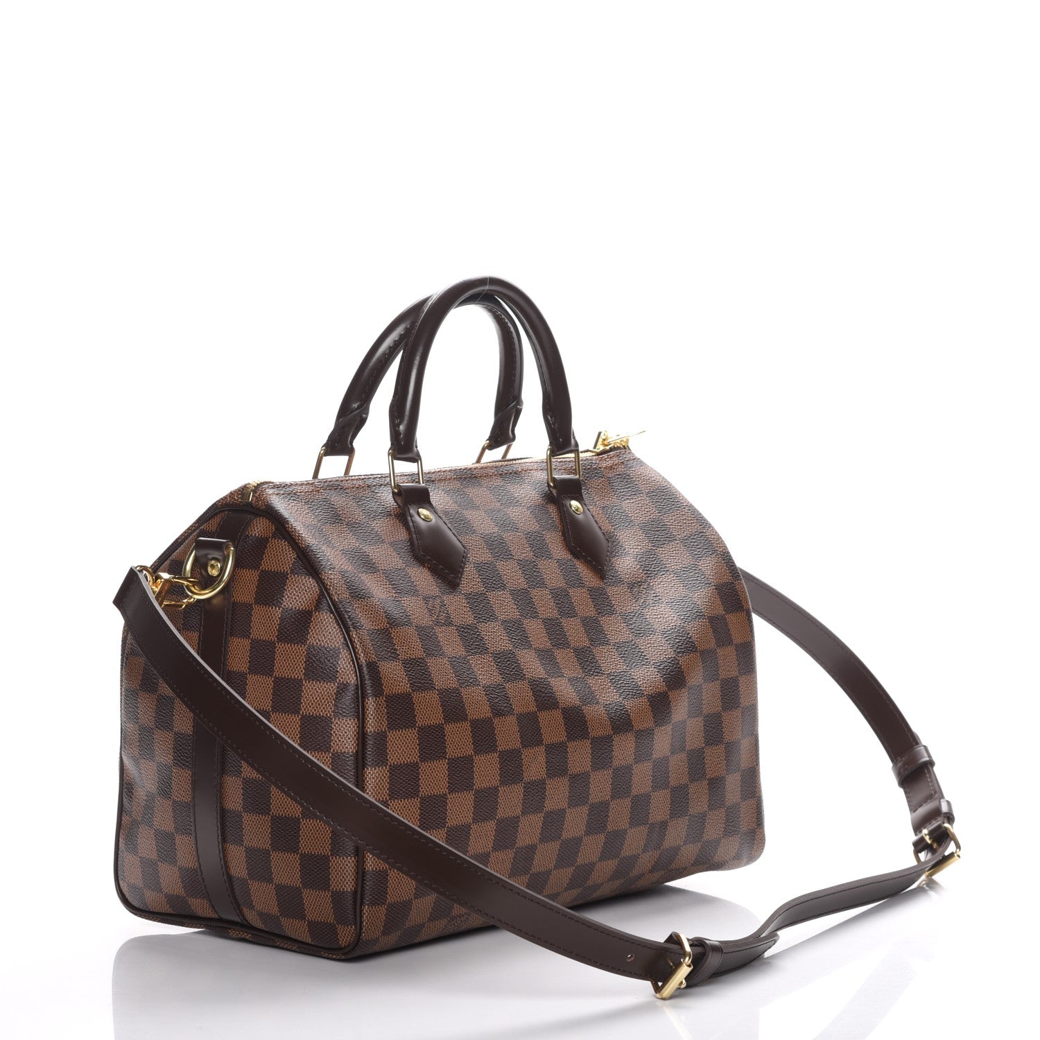 Louis Vuitton Damier Ebene Speedy Bandouliere 30 3 of 6