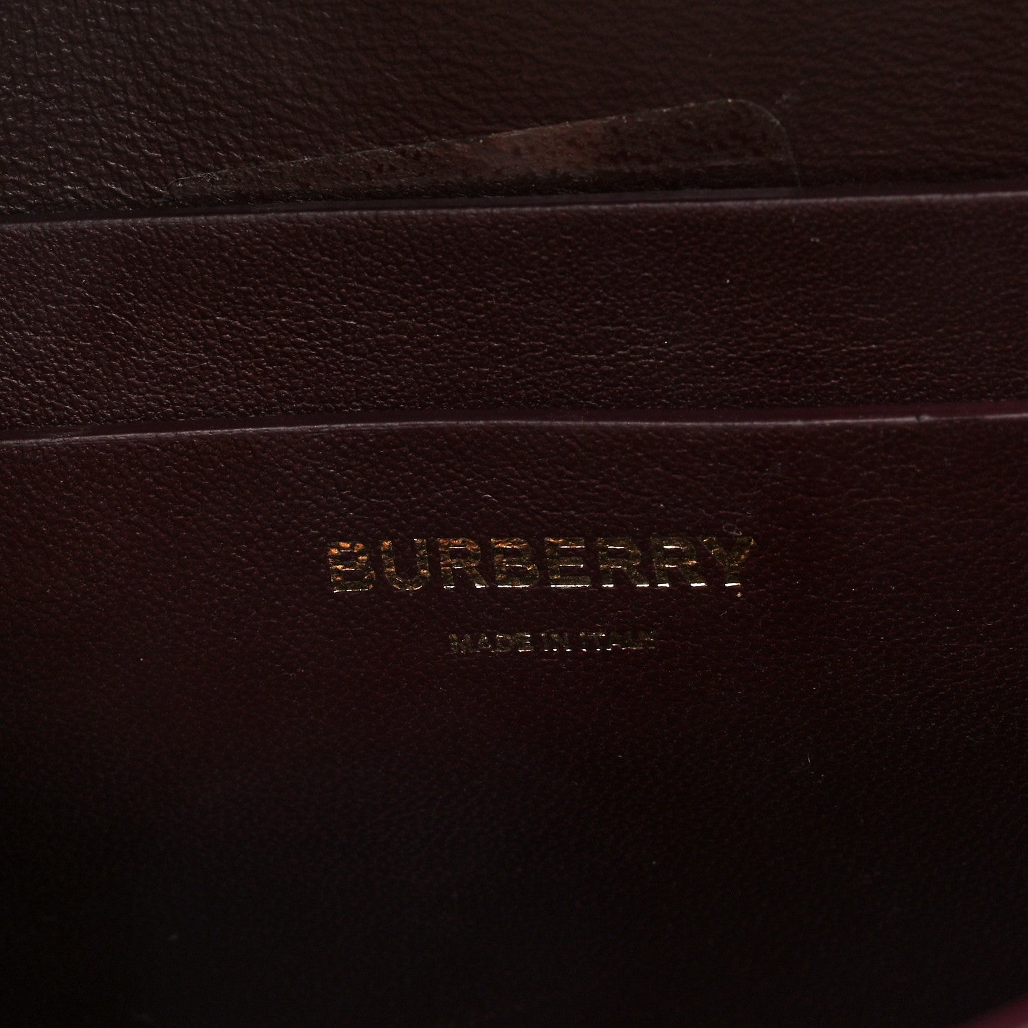 Burberry Smooth Calfskin Small Grace Bag Oxblood 6 of 9