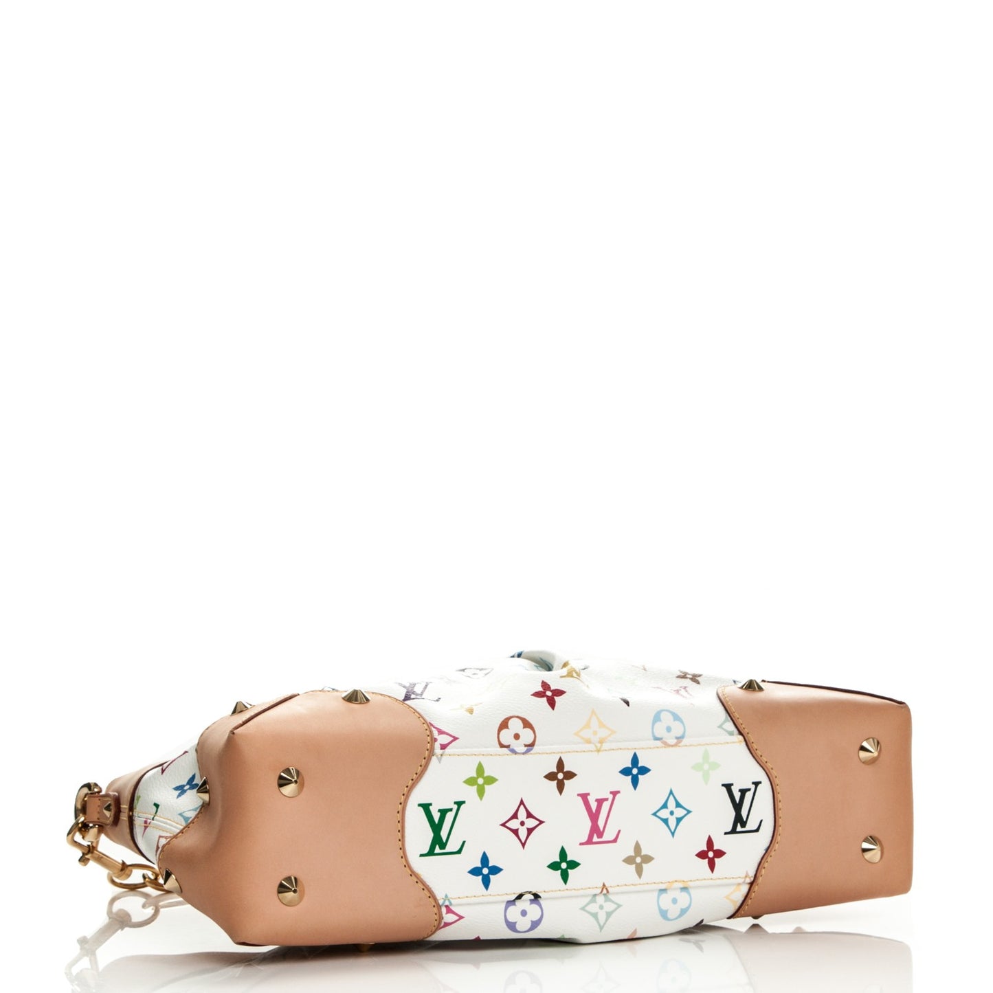 Monogram Multicolor Judy MM White