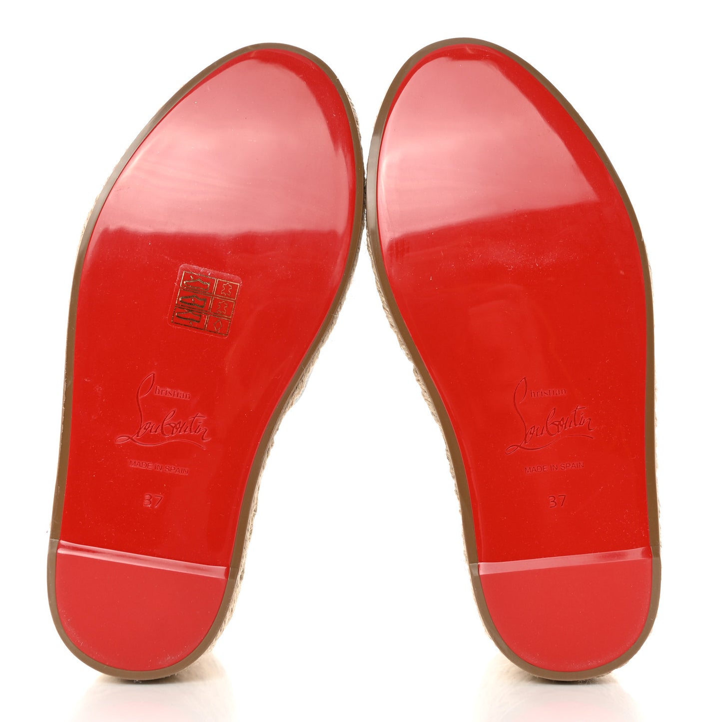 Calfskin Ariella Zeppa 130 Espadrille Sandals 37 Black Naturel