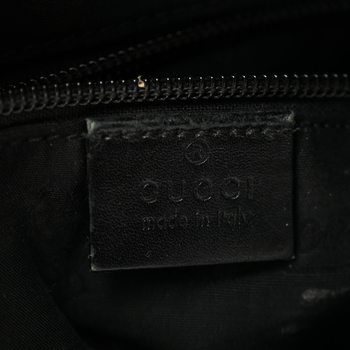 Gucci Imprime Monogram Medium Flat Messenger Bag Black 6 of 13