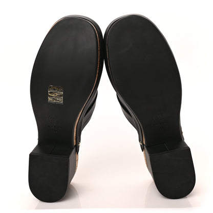 Chanel Calfskin CC Turn Lock Clogs 39 Black 5 of 8
