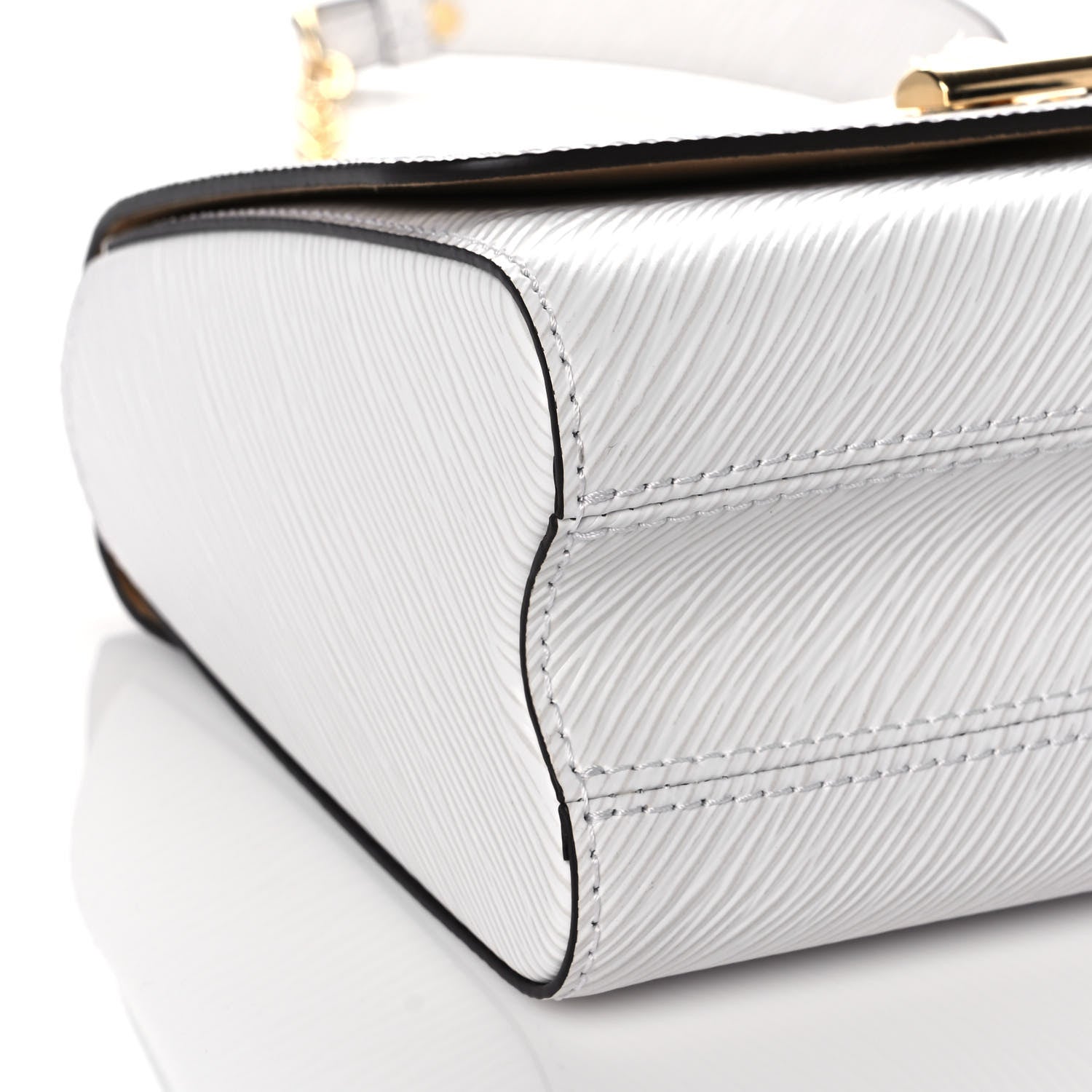 Louis Vuitton Epi Twist Shoulder Bag MM White 8 of 11