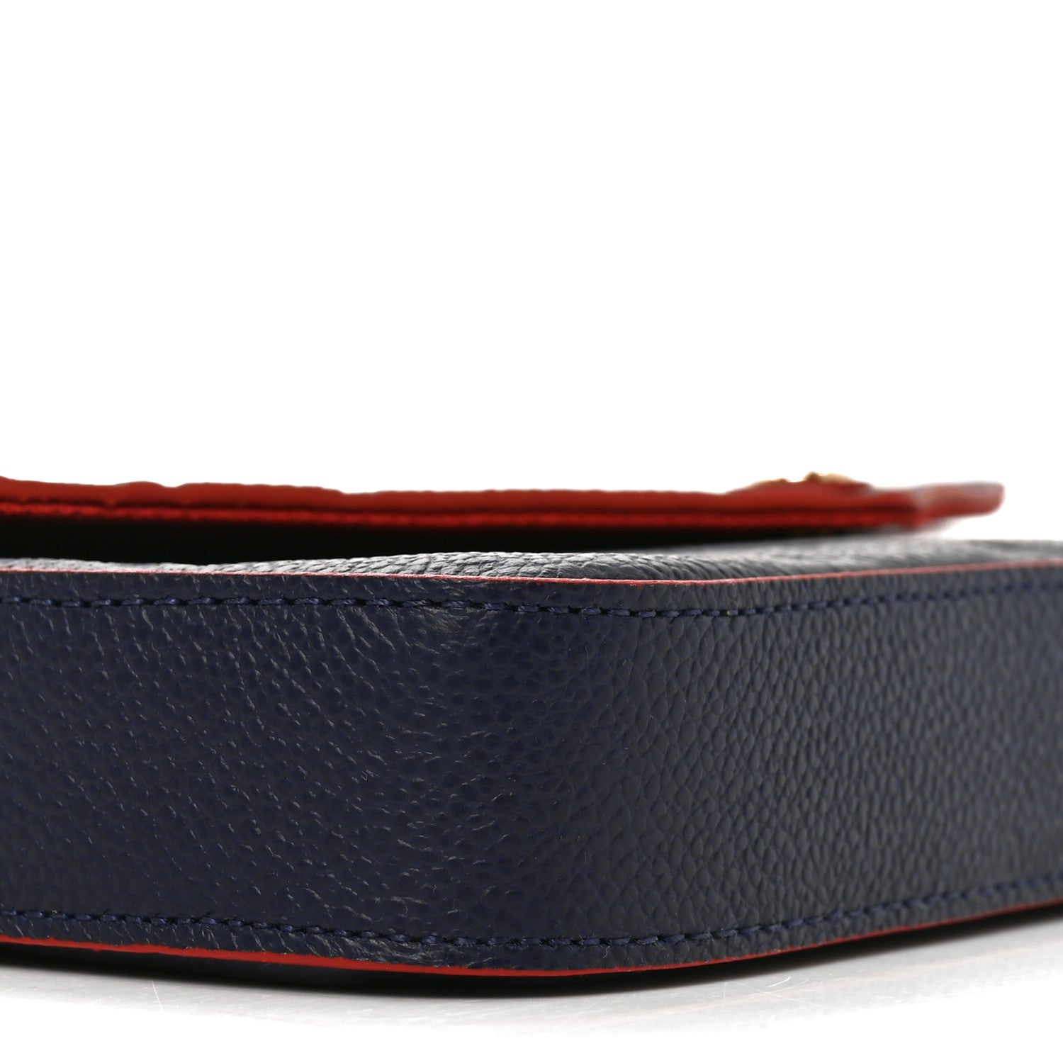 Louis Vuitton Empreinte Pochette Felicie Chain Wallet Marine Rouge 8 of 10