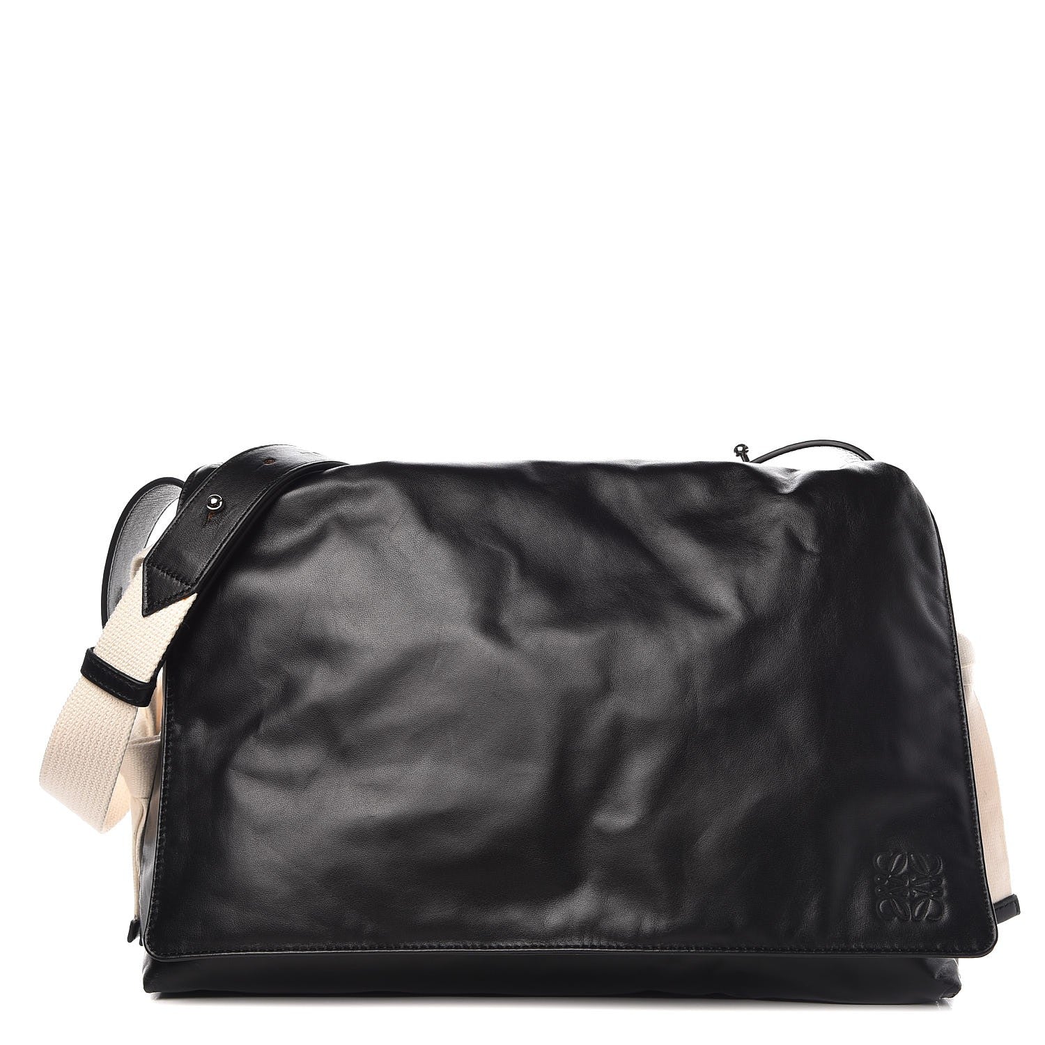 Loewe Nappa Flamenco Knot Crossbody Bag Black 1 of 9