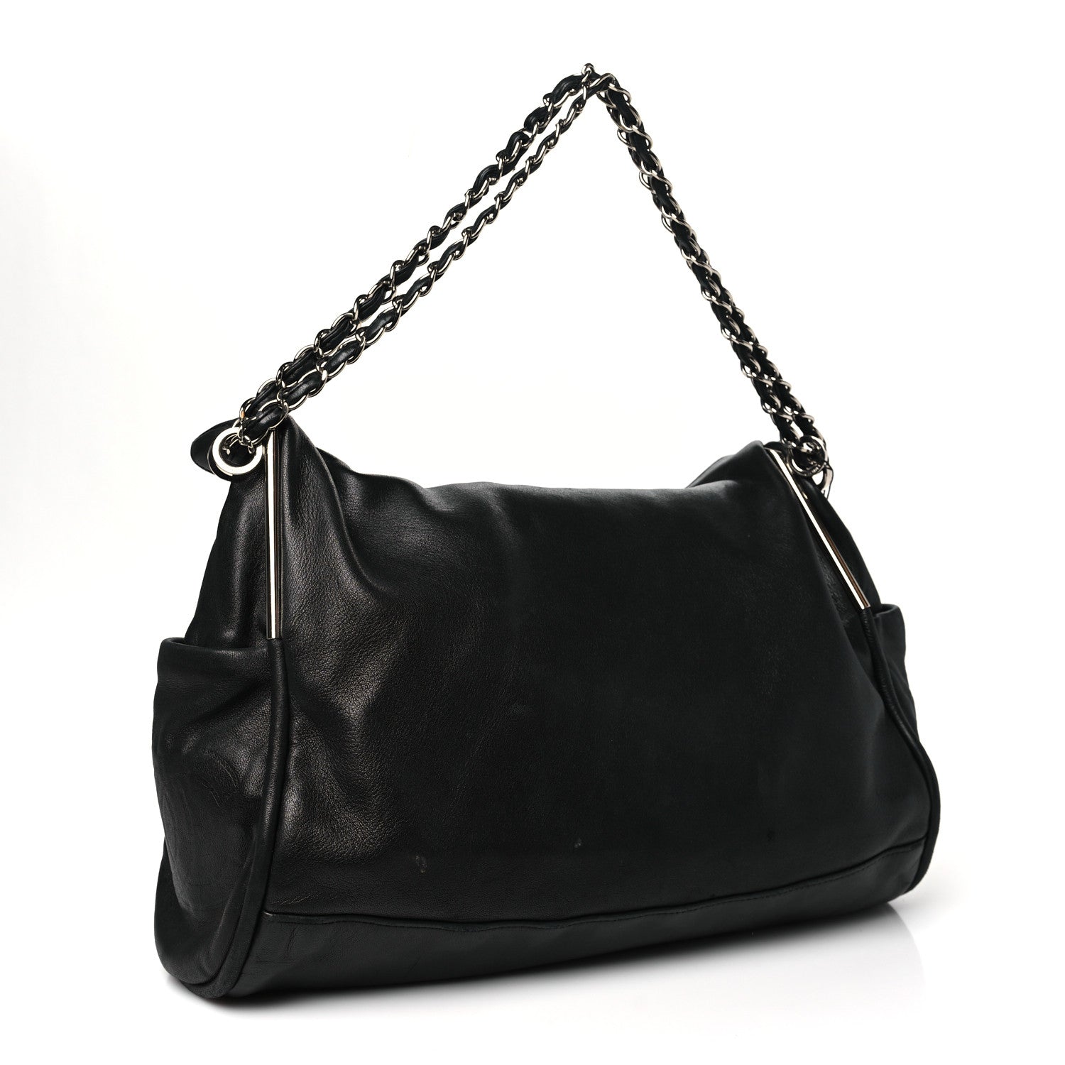 Chanel Lambskin Large Ultimate Soft Tote Black 3 of 11