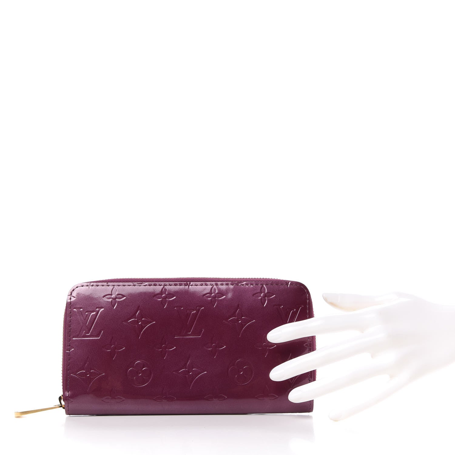 Louis Vuitton Vernis Zippy Wallet Amethyste 2 of 9