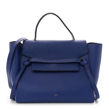 Celine Grained Calfskin Mini Belt Bag Indigo 1 of 14