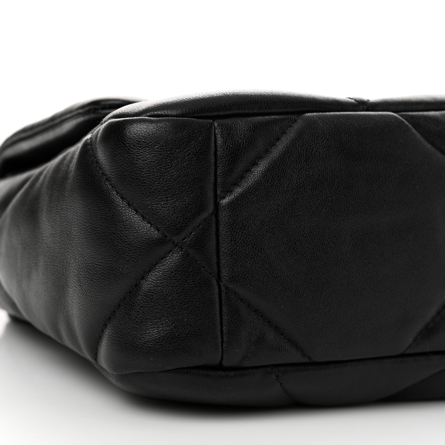 Chanel Lambskin Quilted Medium Chanel 19 Flap Black 9 of 11
