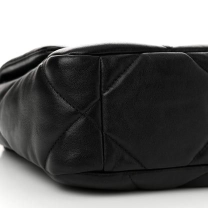 Chanel Lambskin Quilted Medium Chanel 19 Flap Black 9 of 11