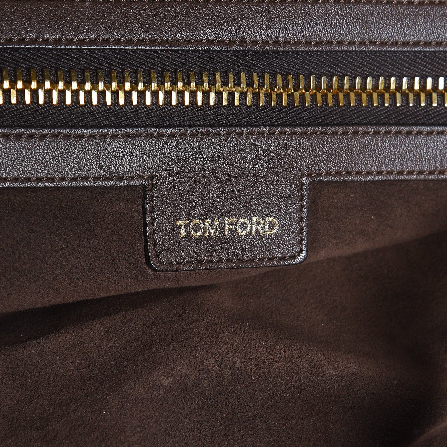 Calfskin Day Bag Brown