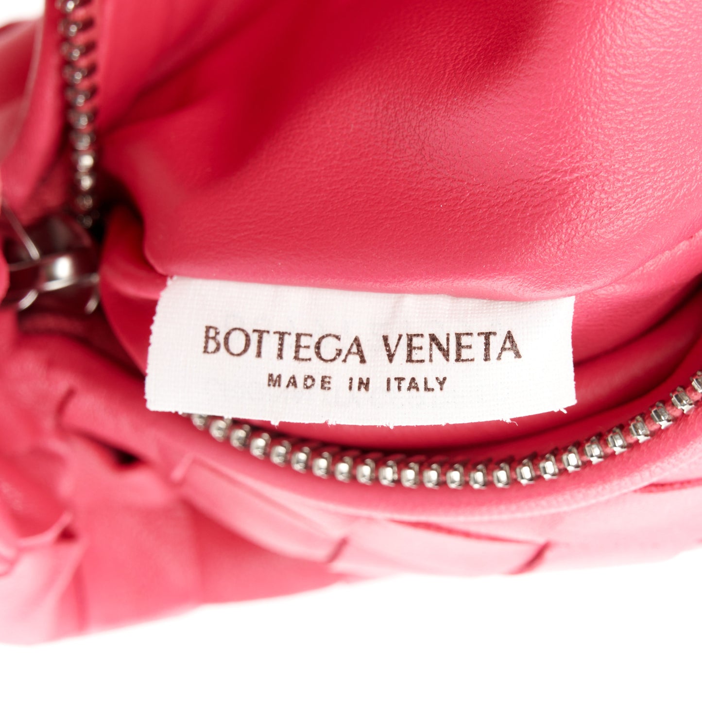 Nappa Intrecciato Mini Jodie Cranberry