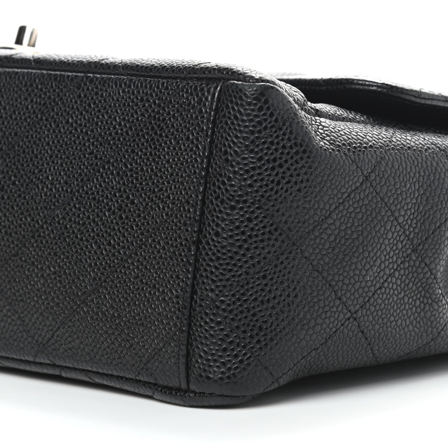 Chanel Caviar Quilted Maxi Double Flap Black 9 of 13