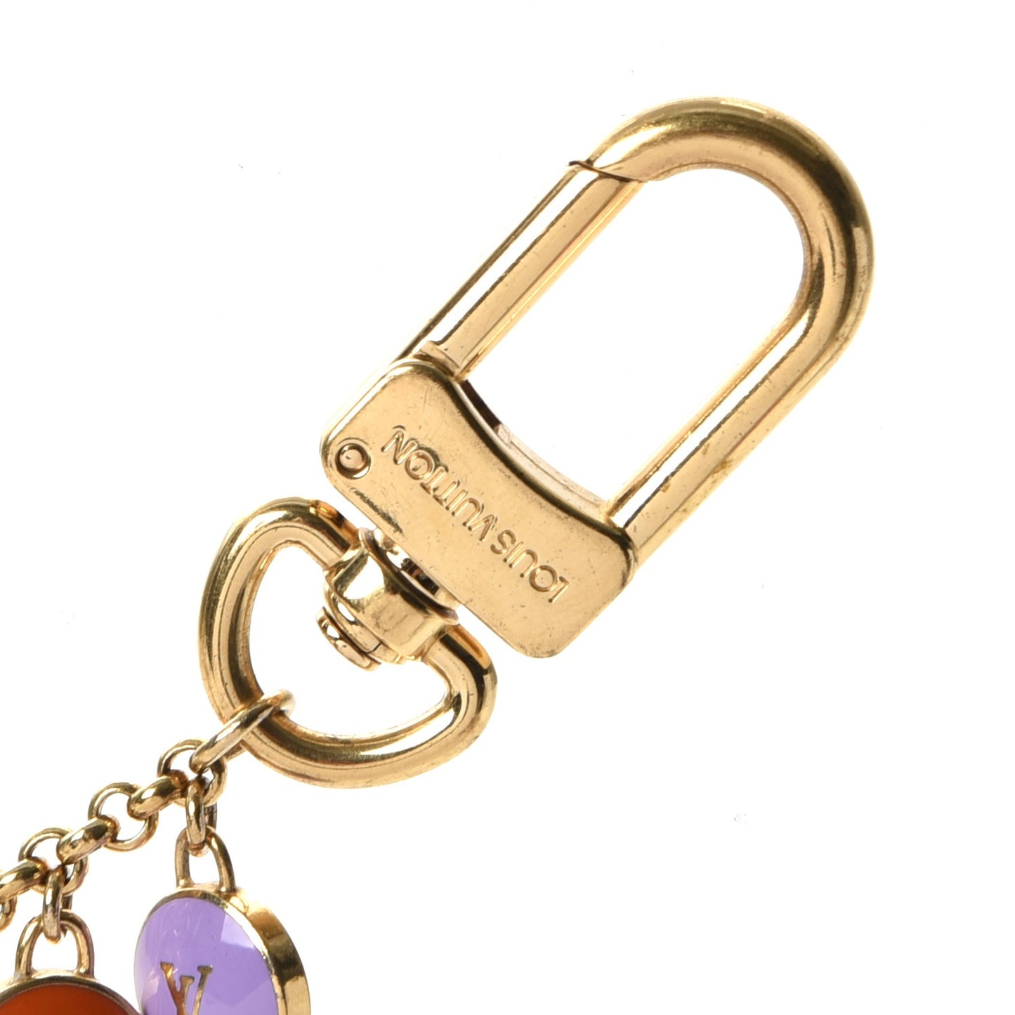 Pastilles Key Chain Bag Charm Multicolor