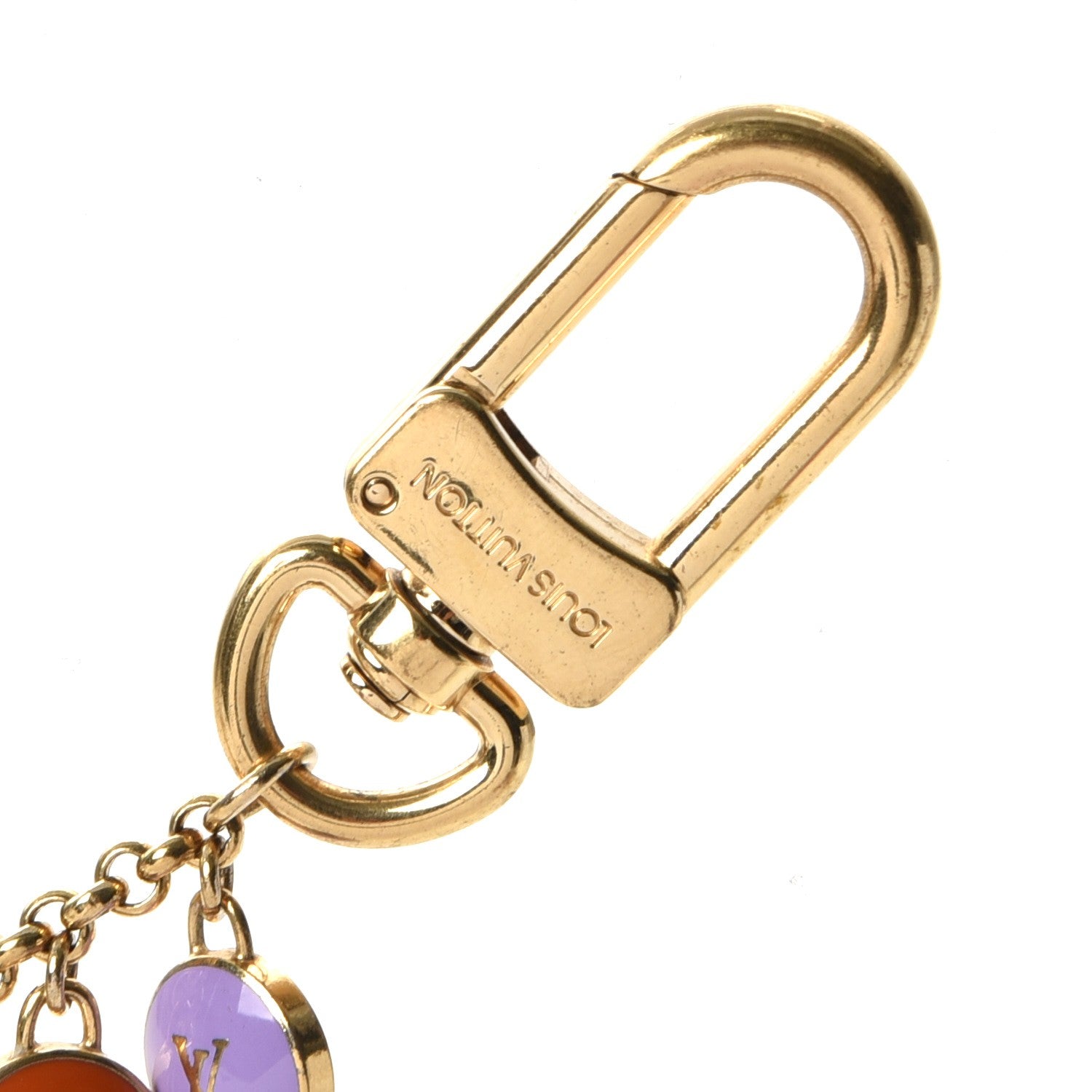 Louis Vuitton Pastilles Key Chain Bag Charm Multicolor 3 of 4
