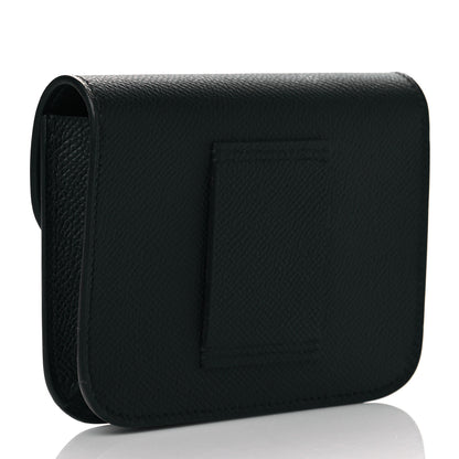 Hermes Epsom Constance Slim Wallet Black 4 of 10