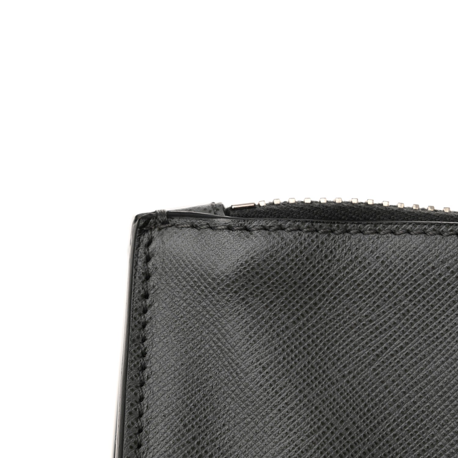 Prada Saffiano Travel Shopping Tote Mercurio 14 of 14