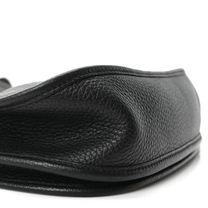 Hermes Taurillon Clemence Evelyne III PM Black 8 of 9