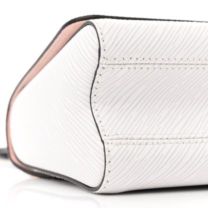 Louis Vuitton Epi Asnieres Flowers Twist Shoulder Bag PM White 8 of 9
