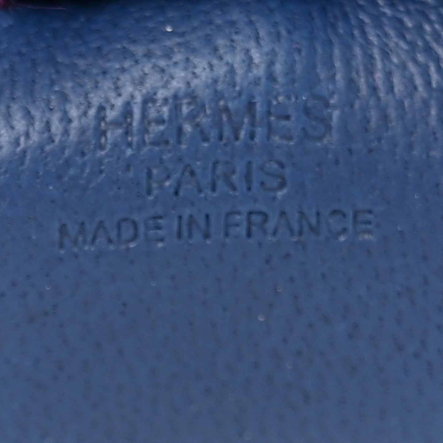 Milo Lambskin Grigri Rodeo Horse Bag Charm PM Bleu de Malte Kraft Violet